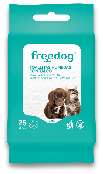 FREEDOG TOALLITAS HÚMEDAS HIGIENE PARA PERRO