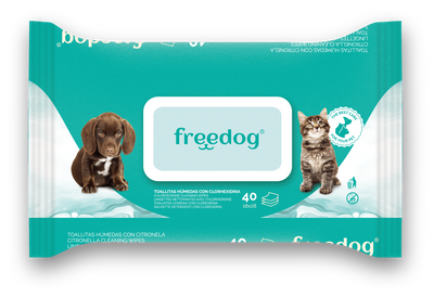 FREEDOG TOALLITAS CLORHEXIDINA PARA PERRO