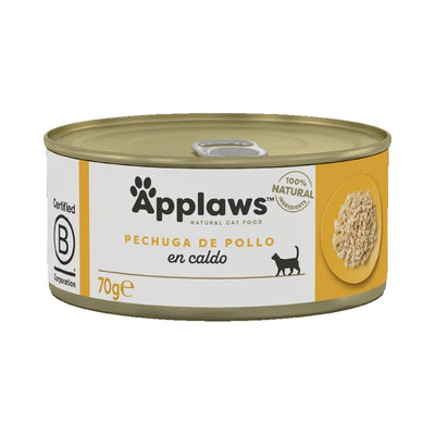 APPLAWS CAT LATA PECHUGA POLLO PARA GATO ADULTO