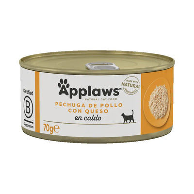 APPLAWS CAT LATA POLLO CON QUESO PARA GATOS