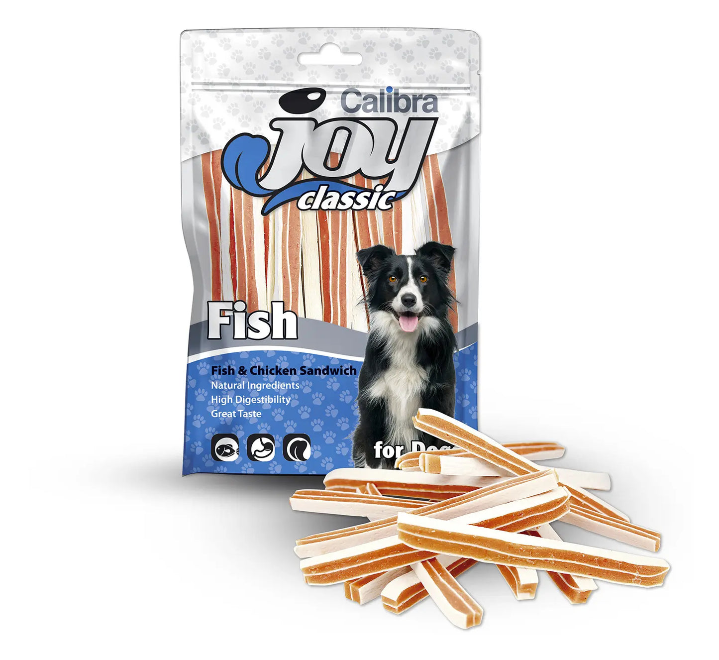 CALIBRA JOY DOG SNACK PARA PERRO SANDWICH PESCADO POLLO