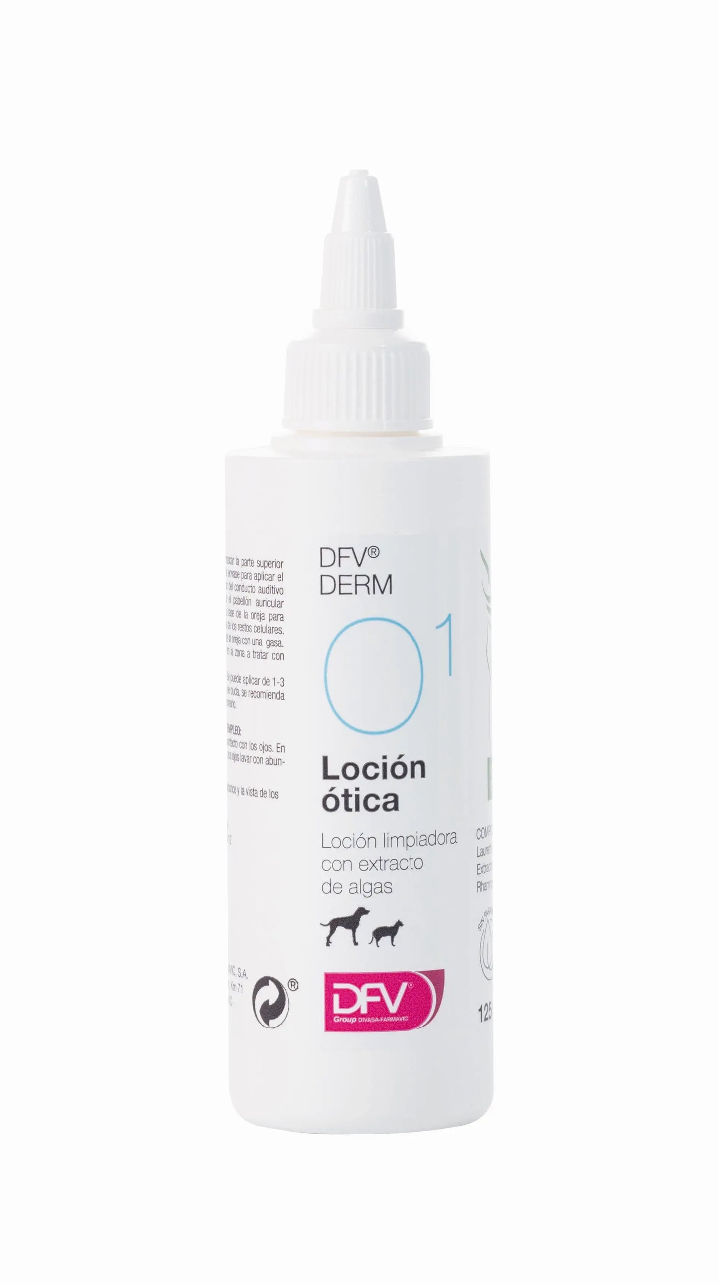 DFV DERM LOCION OTICA DIVASA SAC PARA PERRO Y GATO