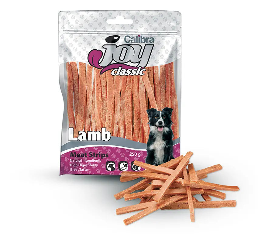 CALIBRA JOY DOG SNACK STRIPS PARA PERRO CORDERO