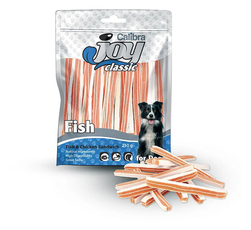 CALIBRA JOY SNACK PARA PERRO DE PESCADO POLLO