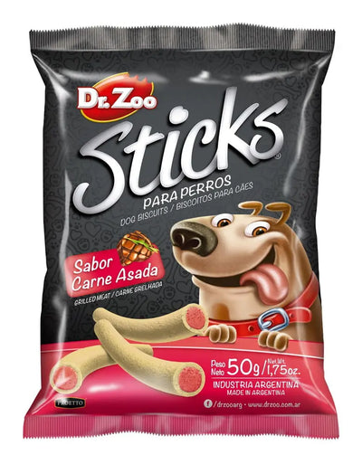 DRZOO PERRO STICKS CARNE ASADA