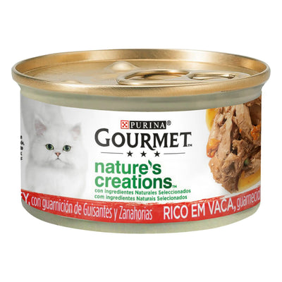 PURINA GOURMET NATURE BEEF COMIDA HÚMEDA PARA GATO