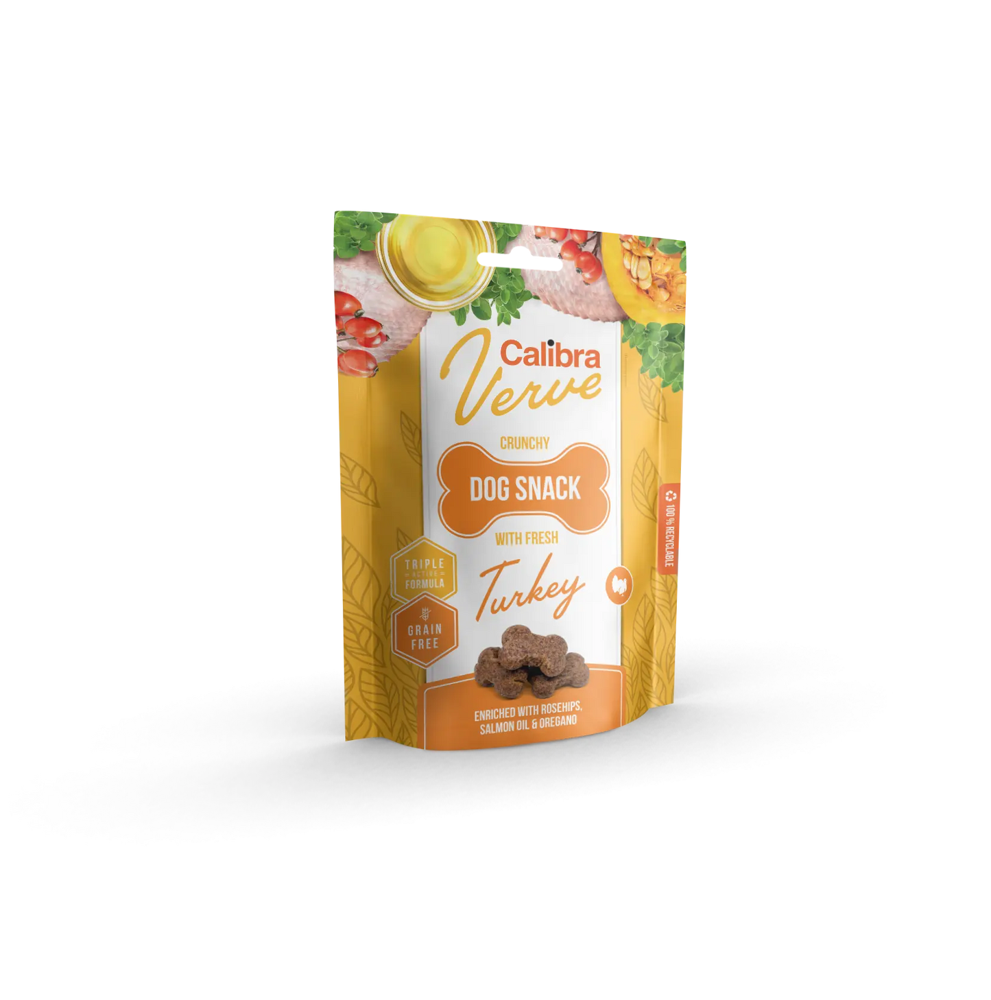 CALIBRA DOG VERVE CRUNCHY SNACK DE PAVO PARA PERRO