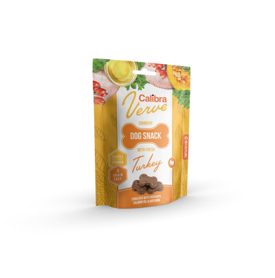 CALIBRA DOG VERVE CRUNCHY SNACK DE PAVO PARA PERRO