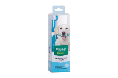 STANGEST KIT DENTAL CEPILLO+PASTA PARA PERRO Y GATO