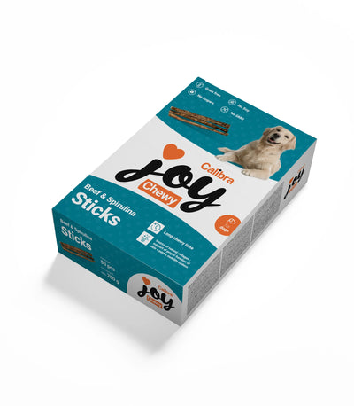 CALIBRA Joy Chewy Snack Perro Vacuno y Spirulina