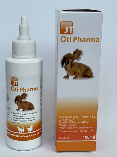 JTPHARMA OTIPHARMA LIMPIADOR DE OÍDOS PERRO Y GATO