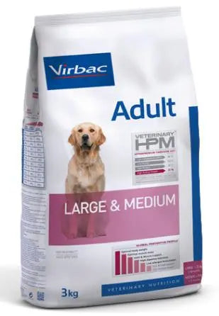 VIRBAC HPM PIENSO PARA PERRO ADULTO LARGE MEDIUM