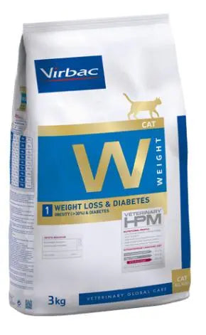 VIRBAC HPM COMIDA PARA GATO PIENSO PÉRDIDA PESO DIABETES