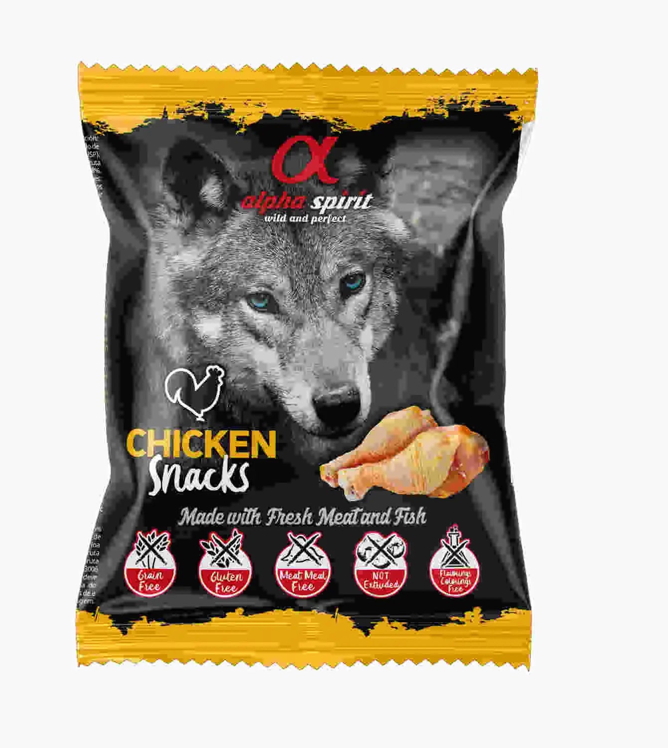 ALPHA SPIRIT SNACKS DE POLLO PARA PERRO