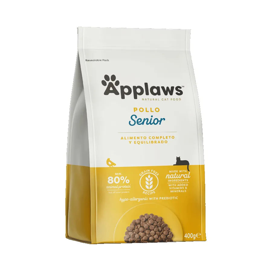 APPLAWS CAT DRY PARA GATO SENIOR POLLO