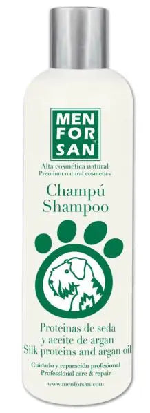 CHAMPU MENFORSAN PERROS PROTEINAS SEDA+ACEITE ARGAN