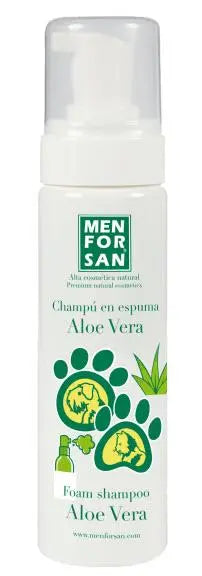 MENFORSAN CHAMPU ESPUMA CON ALOE VERA PARA PERRO