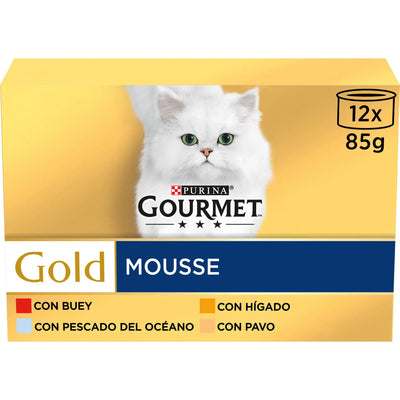 PURINA GOURMET GOLD MOUSSE PARA GATO ADULTO