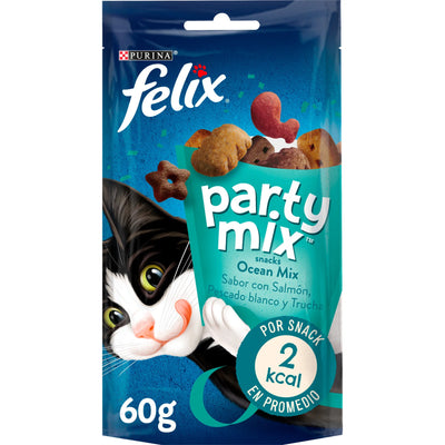 PURINA FELIX PARTY FELINE MIX OCEAN PARA GATOS SNACK