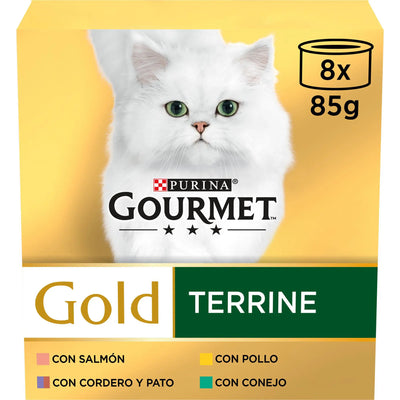 PURINA GOURMET GOLD TERRINE SURTIDO PARA GATOS