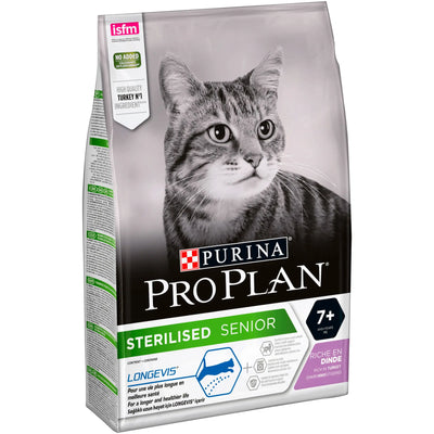 PURINA PRO PLAN FELINE PIENSO PARA GATO ADULTO ESTERILIZADO DE PAVO