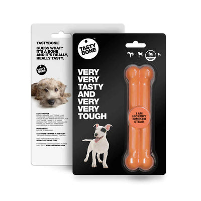 Tasty Bone Toy para Cachorro Filete Ahumado Nueces