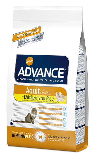 ADVANCE FELINE PARA GATO ADULTO POLLO Y ARROZ