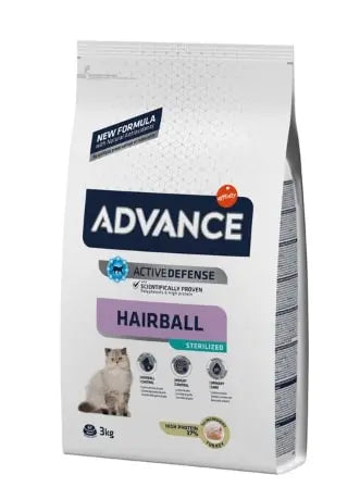 ADVANCE FELINE PARA GATO ADULTO ESTERILIZADO HAIRBALL