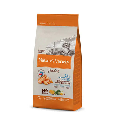 AFFINITY NATURE'S VARIETY FELINE ADULTO ESTERILIZADO SALMÓN