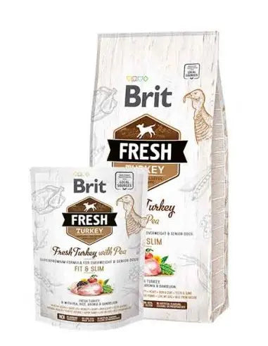 BRIT Fresh Slim Fit Pienso Pavo y Guisantes Perro