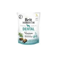 BRIT CARE SNACK FUNCIONNAL DENTAL VENADO PARA PERRO