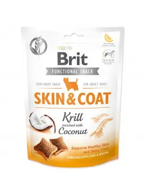 BRIT Care Skin&Coat Snack Perro Camarón