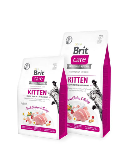 BRIT CARE POLLO Y PAVO PARA GATITOS