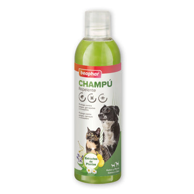 BEAPHAR CHAMPÚ REPELENTE PERRO Y GATO ACEITE DE NEEM