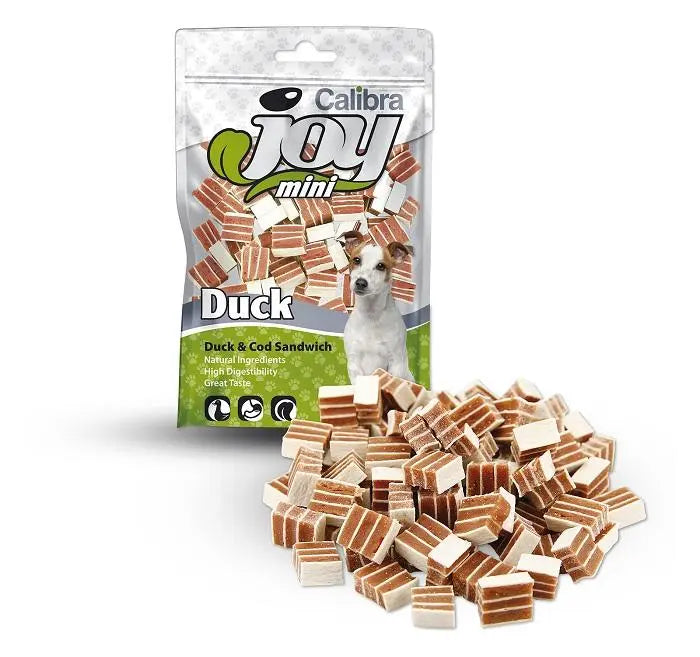 CALIBRA JOY SNACK PARA PERRO DE BACALAO Y PATO