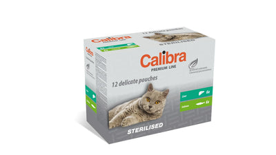 CALIBRA CAT STERILISED ALIMENTO HÚMEDO PARA GATO