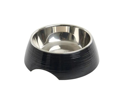 BUSTER BOWL MELAMINA BRILLO NEGRO