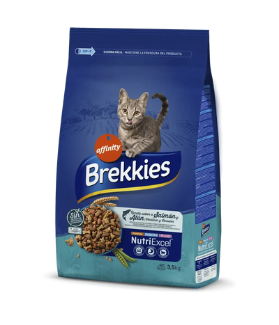 AFFINITY BREKKIES EXCEL FELINE PARA GATO ADULTO RECETA SALMÓN