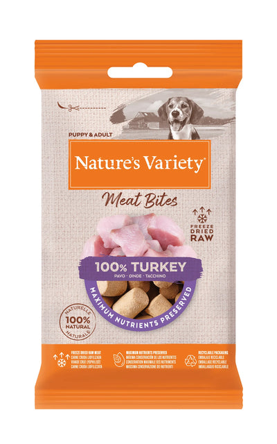 AFFINITY Nature's Variety Snacks Pavo para Perro