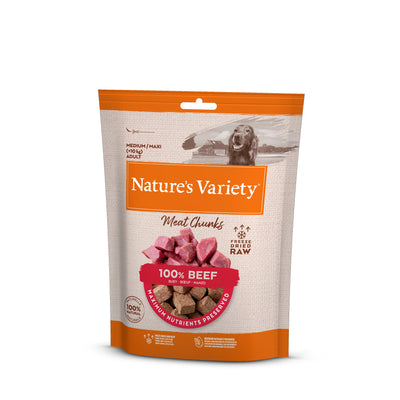 Affinity Nature's Variety Snack Natural Perro Cachorro Ternera