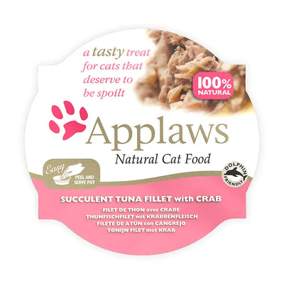 APPLAWS CAT TARRINA ATUN Y CANGREJO PARA GATO