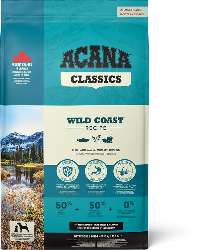 ACANA Pienso Natural para Perro Senior Wild Coast