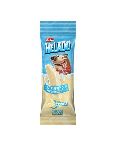 DRZOO HELADO DE CREMA PARA PERROS 6X50GR