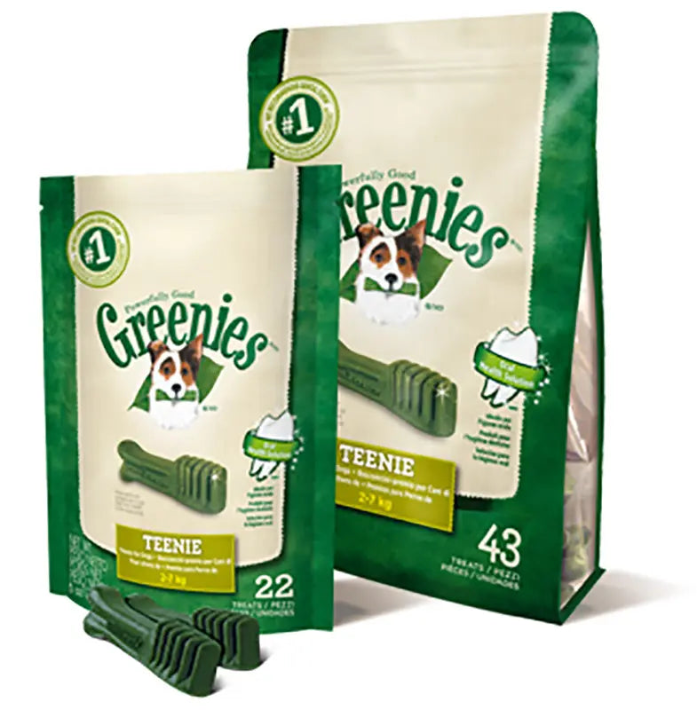 GREENIES DENTAL TEENIE SNACK PARA PERRO PEQUEÑO