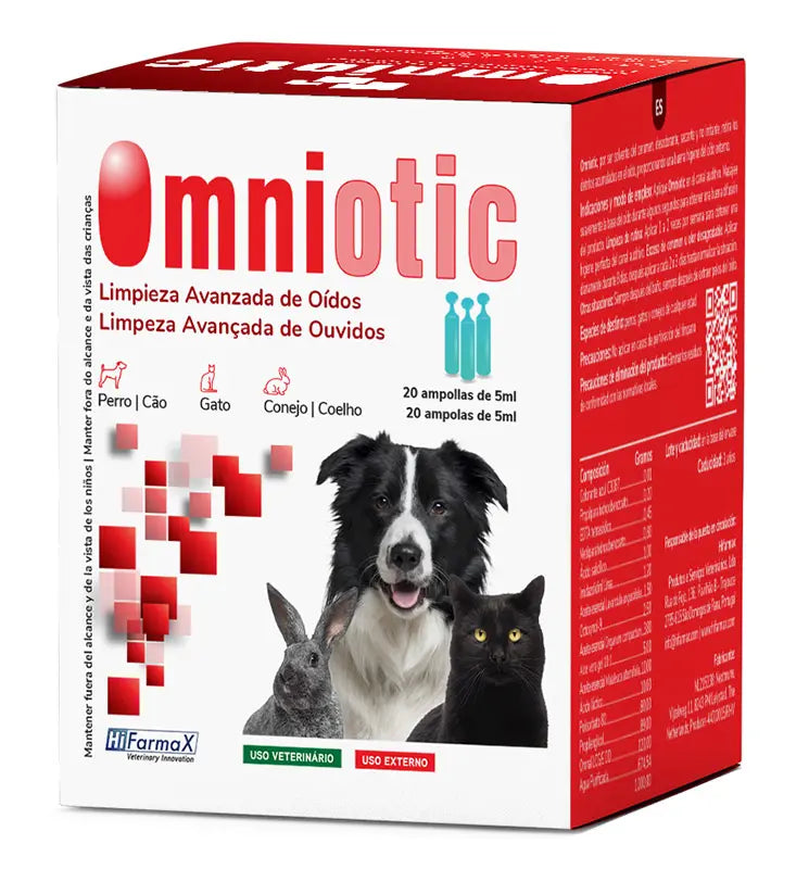 Hifarmax Omniotic Monodosis para Perro y Gato