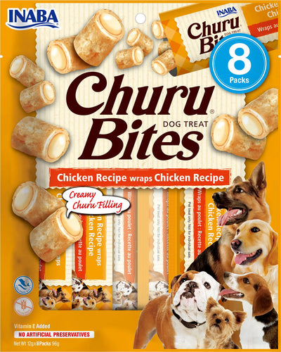 CHURU DOG BITES PARA PERRO ADULTO DE POLLO