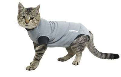 BUSTER BODY SUIT PARA GATO GRIS/NEGRO KRUUSE