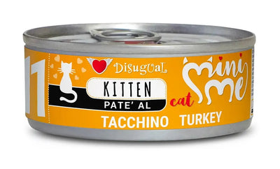 DISUGUAL MINI-ME COMIDA HÚMEDA PARA GATOS KITTEN PAVO