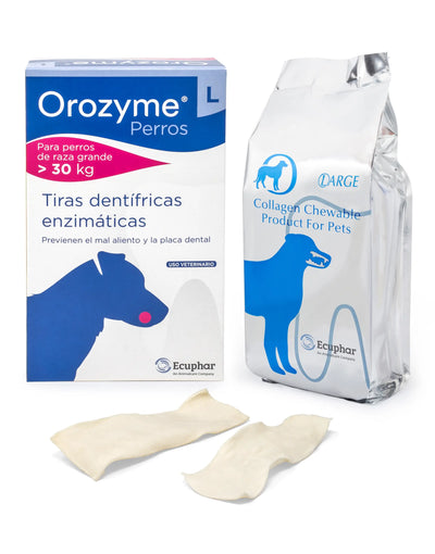 OROZYME ECUPHAR TIRAS DENTRÍFICAS PARA PERRO