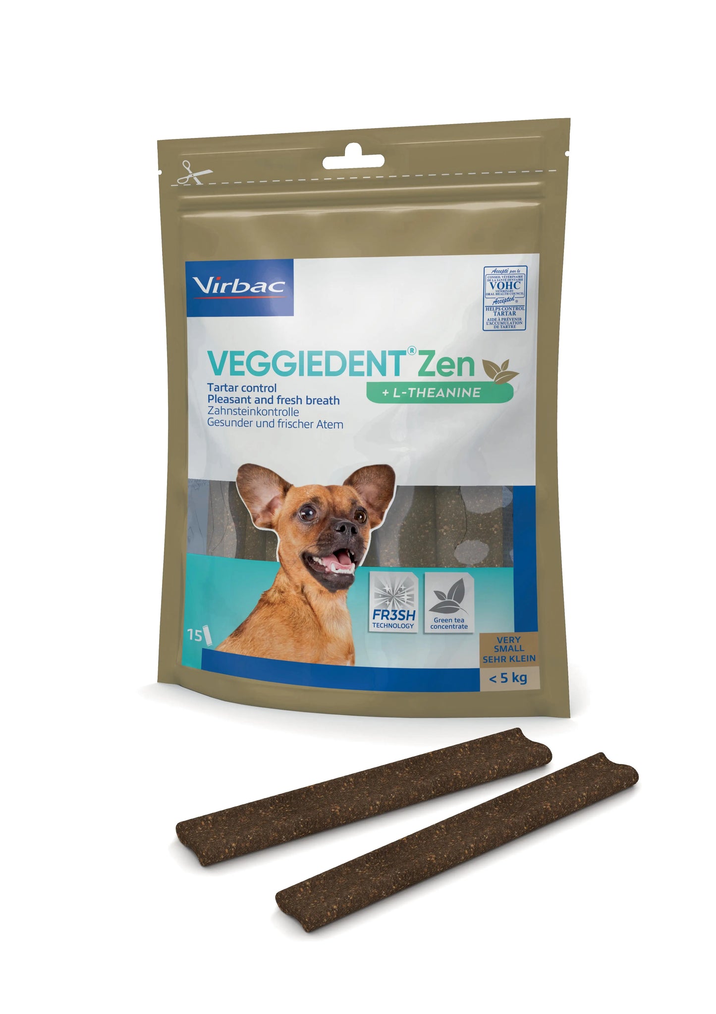 VIRBAC SNACK VEGGIEDENT ZEN PARA PERROS